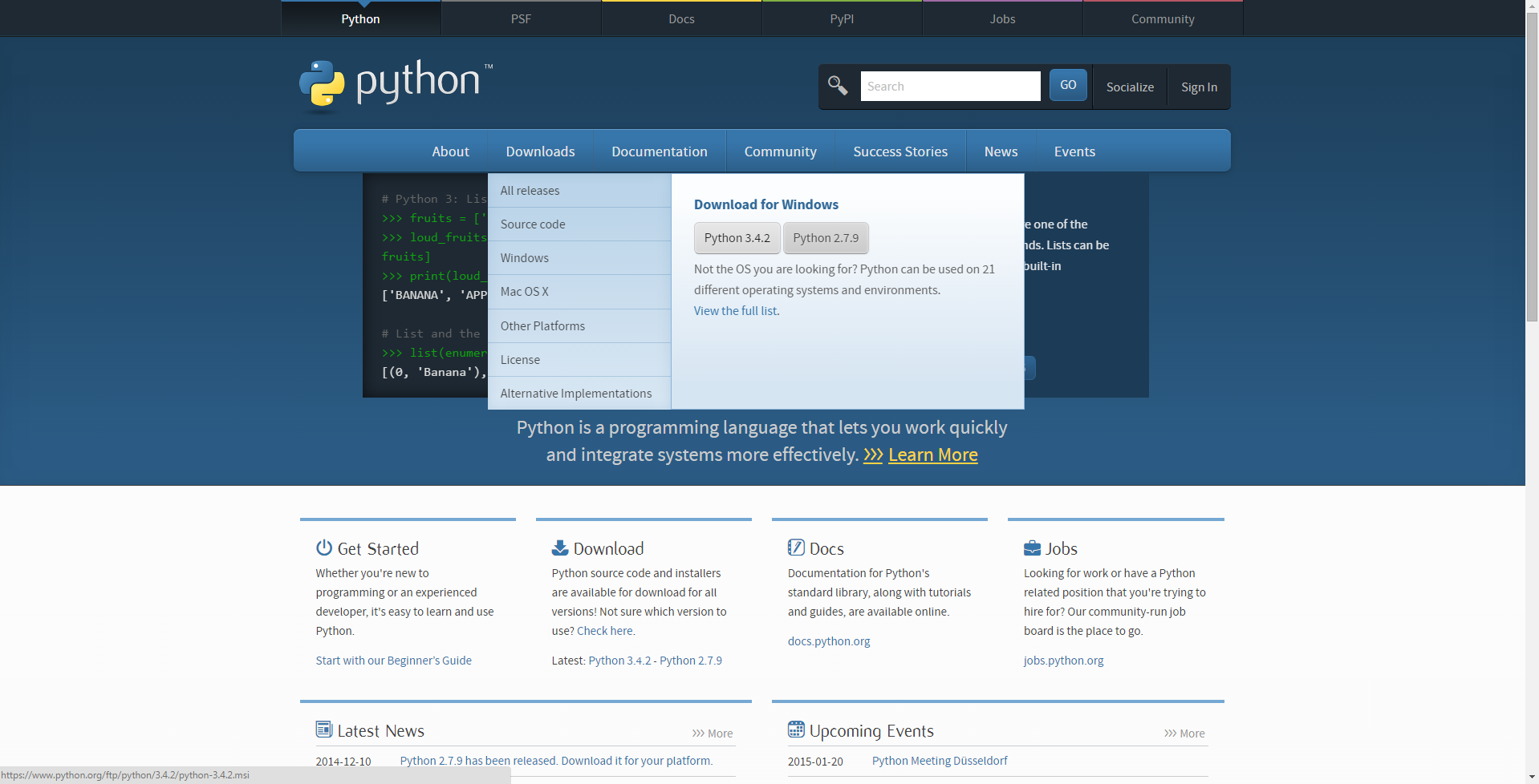 Setting Up Python 3 on Windows 7 | Penjee, Learn to Code